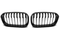 KüHlergrill BMW 1Er F20 F21 LCI 2015-2018 Schwarz GläNzend