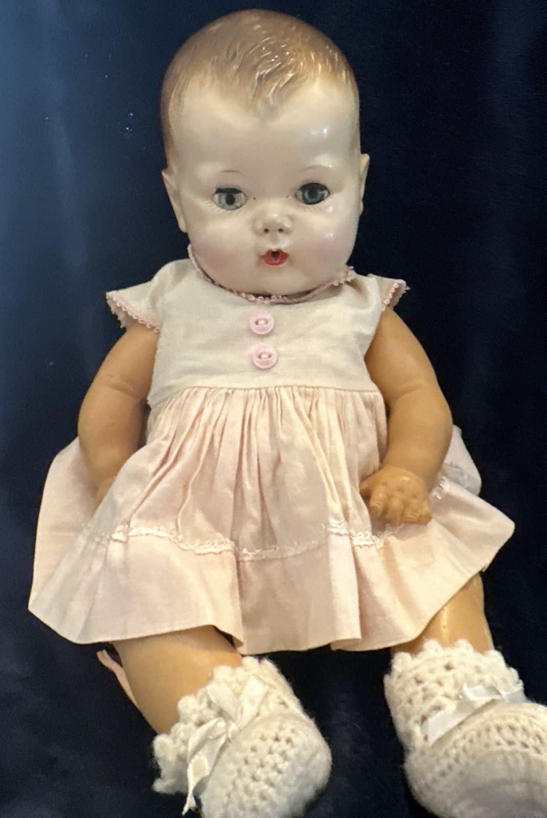 Vintage American Character Tiny Tears Doll 14 IN Original Tiny Tears
