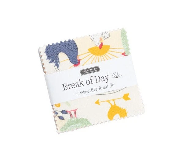 BREAK OF DAY Moda 4 MINI charm packs Sweetfire Road sew quilting Fabric 43100MC - Image 2 of 4