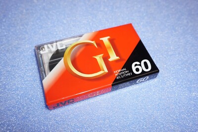 N.E.W  Sealed JVC GI 60 - Audio Cassette 60 min