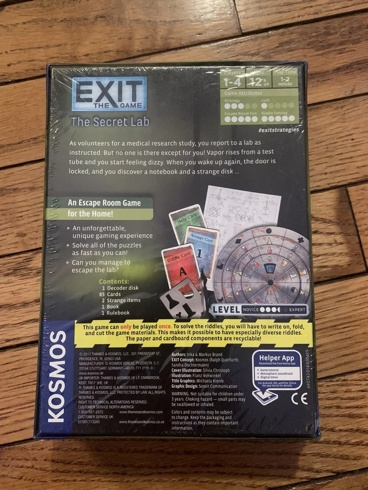 Exit: The Secret Lab The Game Kosmos Game - Image 2 of 2