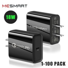 Wholesale Lot 18W Type USB-C Fast Charger Adapter For iPhone 15 14 13 12 Pro Max
