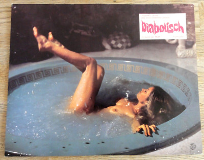 Erotik Aushangfoto* DIABOLISCH Britt Ekland Hardy Krüger 1973