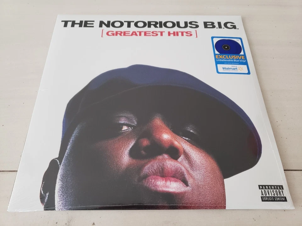 The Notorious B.I.G. Greatest Hits (Vinyl) Walmart Unbelievable Blue - Image 2 of 4