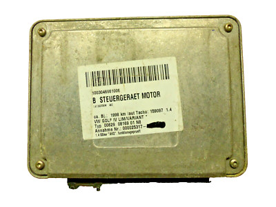   Plug&Play ENTSPERRT VW GOLF ECU MS 036906014M 6160039408 IAW4AW.VA  