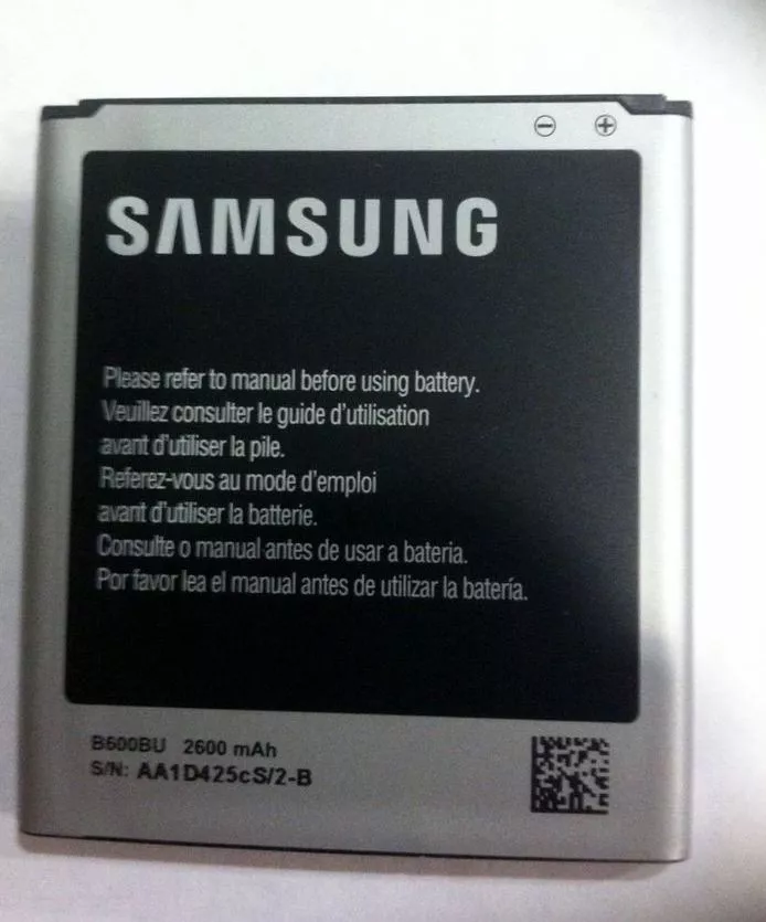 Samsung B600BU Standard Li Ion Battery 2600mAh 3.8V Galaxy S4 VZW