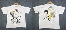 Vintage The Rolling Stones Shirt Mens Large White 90s Scarfe Voodoo Lounge 1994