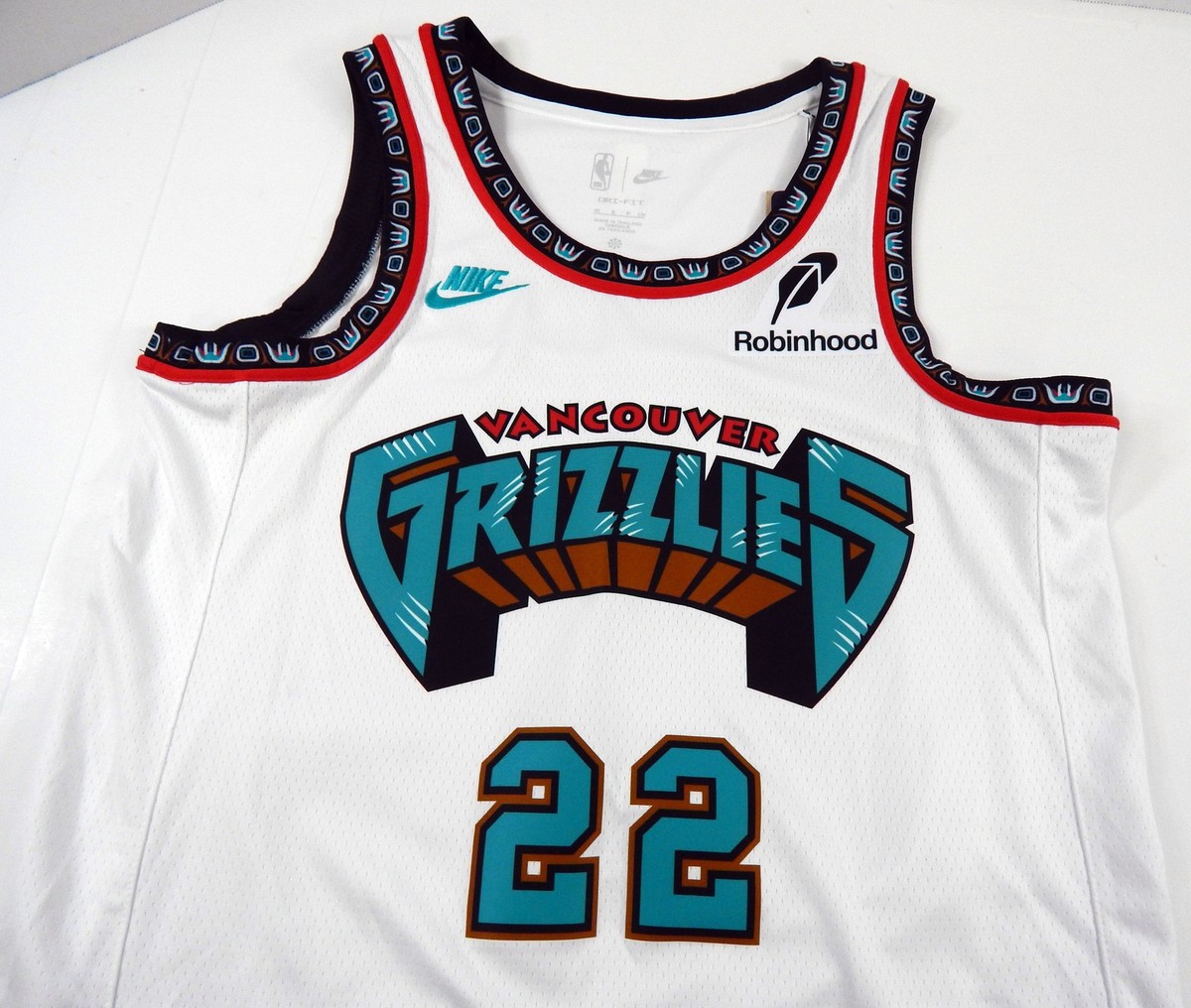 Men Memphis Grizzlies Desmond Bane #22 Swgmn White Jersey Classic