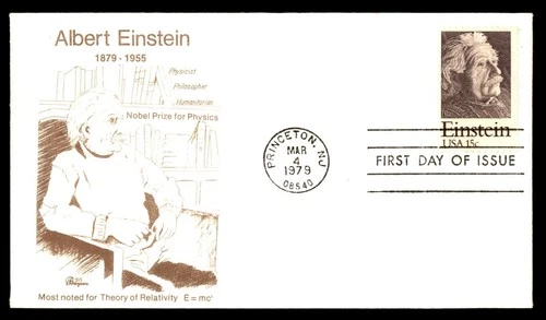 Mayfairstamps US FDC 1979 New Jersey Albert Einstein First Day Cover aaw_15845