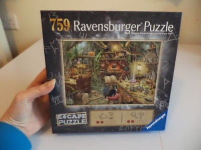 Neu Ravensburger Puzzle 759 Flucht Puzzleteile Hexen Küche Ausgang Spiele