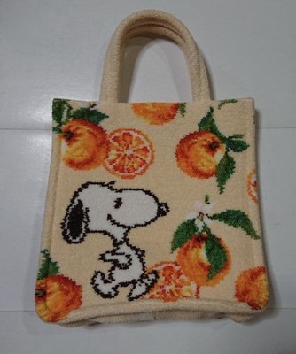 Snoopy x Hankyu x FEILER Neroli Bag Limited Collaboration Japan Rare Authentic