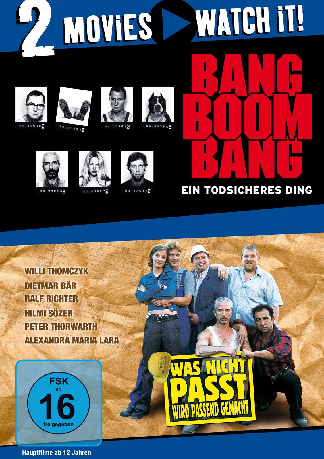 Bang Boom Bang - Ein todsicheres Ding / Was nicht passt, wird passend gema (DVD)