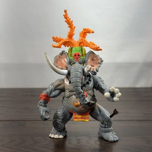 Vintage 1992 Playmates TMNT Teenage Mutant Ninja Turtles Dr EL Elephant Figure