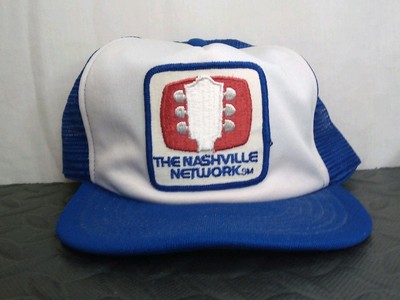 Vintage 80s The Nashville Network Snapback Trucker Hat