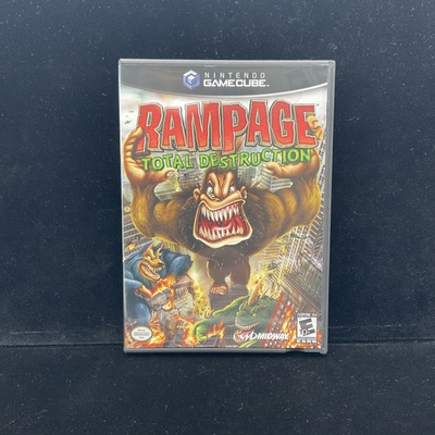 #ad Rampage: Total Destruction GameCube Tested amp; CIB Clean 1 YR Warranty Mint $39.00