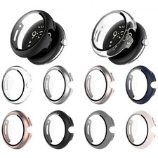 For Google Pixel Watch 4 41/45MM Full Cover Tempered Glass Case Screen Protector