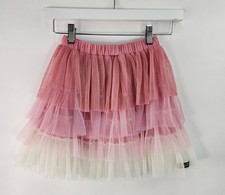 Matilda Jane Heart to Heart Sugar Plum Tulle Ombre Skirt Girl's 8 Pink