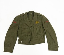 Norwegian Army Ike Jacket   Chain Stitch Embroidery   Wool Military Jacket 2 