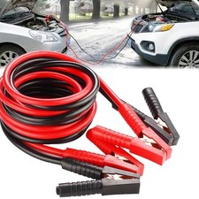 Heavy Duty Commercial 13 Ft 2 Gauge Booster Cable Cables Emergency Power Jumper