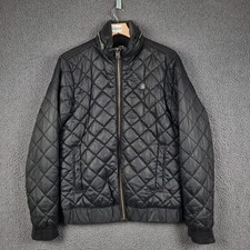 G STAR RAW Jacket Mens M Medium Black Bomber Meefic Quilted Overshirt Puffer