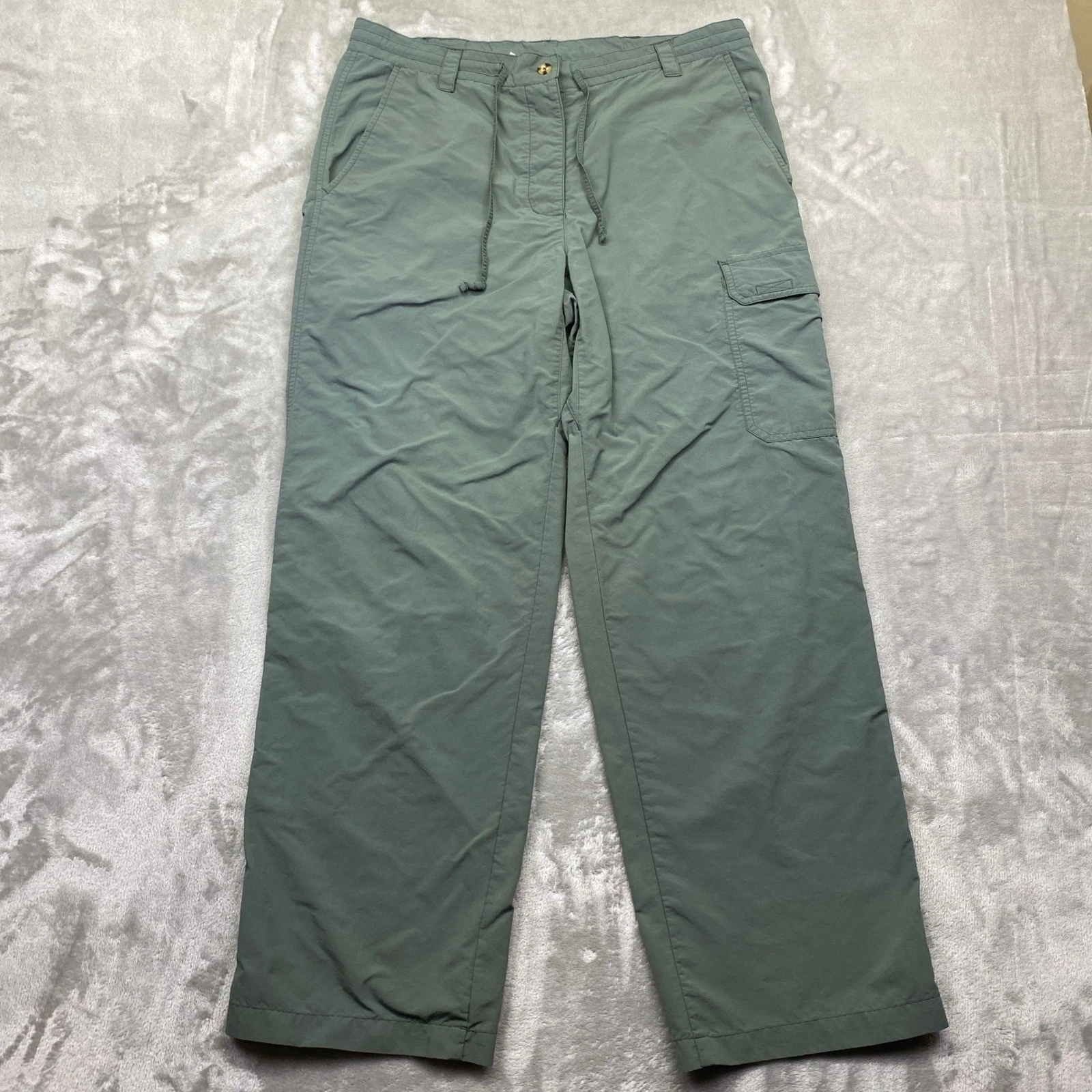 The North Face Mens Sage Green Cargo Hiking Pants Drawstring Sz M 399TKS
Opens in a new window or ta