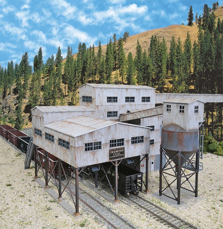H0 Track - Kit Diamond Coal Corporation -- 4046 Neu