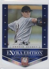 2012 Elite Extra Edition Status Blue Die-Cut 69/100 Andrew Heaney #3 8l1