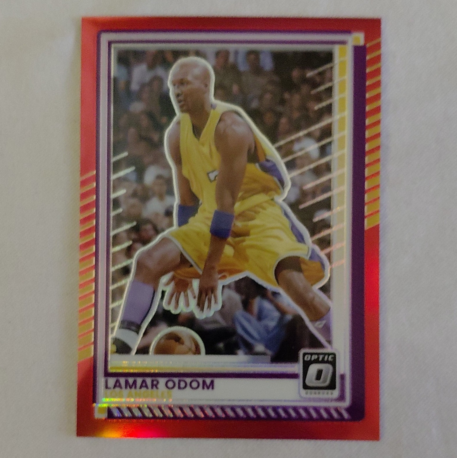 Panini 2023-24 Donruss Optic Lamar Odom Lakers Prizm #152 Serial #/99