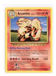 Arcanine 18/108 XY - Evolutions Rare