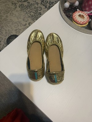 Theia Gold Tieks Limited Release sz 10