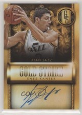 2013-14 Panini Gold Standard Strike Signatures 135/299 Enes Kanter #58 Auto 5w7