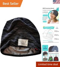 Unisex EMF Protection Beanie - Stylish Faraday Hat Blocks 99 Wireless Radiation