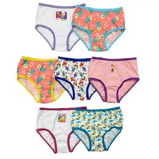 NEW 7 pair Cocomelon Toddler Girls Underwear Briefs, Size 4T