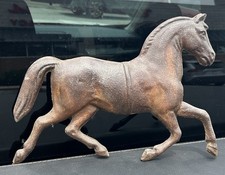 Antique Metal Horse Primitive Weathervane 14&rdquo; X 10&rdquo;