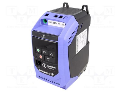 UStrom: 200÷240VAC Vektor-Umrichter Max.Motorleistung: 0,37kW