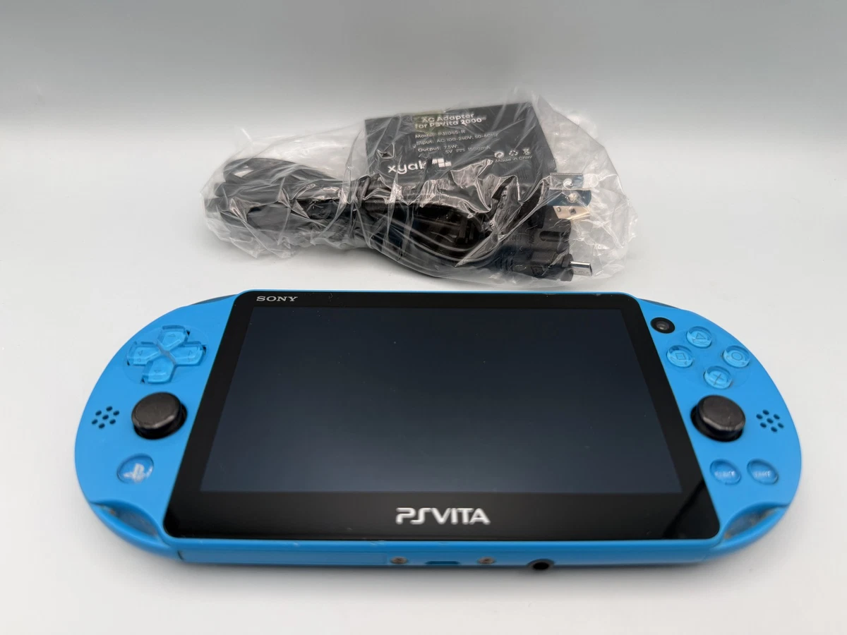 Sony PlayStation Vita Blue Region Free Video Game Consoles for