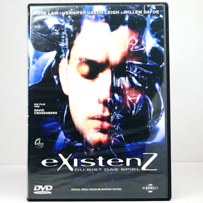 eXistenZ DVD David Cronenberg Jude Law Jennifer Jason Leigh Polley Dafoe Holm