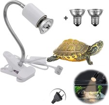 NEWFUN Reptilien Wärmelampe, Tortoise Heat Lamp with Clip, Wärmelampe Terrarium,