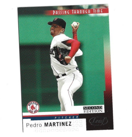 2004 Leaf Second Edition #267 Pedro Martinez PTT Boston Red Sox