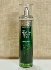 Bath  Body Works VANILLA BEAN NOEL Fine Fragrance Body Mist Spray 8oz New