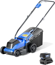 Wild Badger Power 40V 14³ Cordless Lawn Mower Brushless 2, 368 sq ft/0.049 ac