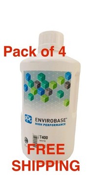 4 White T400 PPG E.H.P. 2L Refinish Paint Tint/Toner Pack of 4