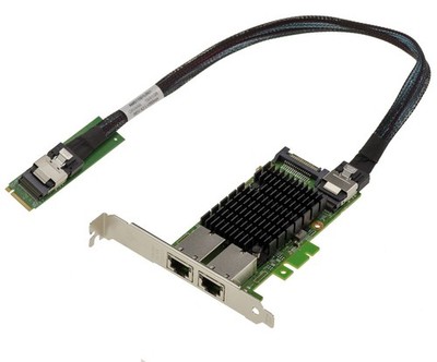 KALEA-INFORMATIQUE M2 Network Controller Card 2-Port 10G RJ45 LAN Intel X550