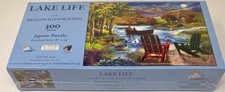 SunsOut Puzzle - Lake Life - 300 Piece Puzzle - Brand New/Sealed