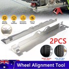 Heavy Duty Wheel Alignment Tool Kit - Black Toe Alignment Tool Plates Black NEW