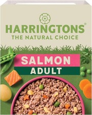 Harringtons Complete Wet Tray Grain Free Adult Dog Food Salmon & Potato 8X400G