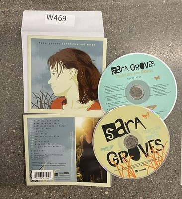 Fireflies and Songs by Sara Groves - 2 Disc set (CD, 2009) No Case #W469
