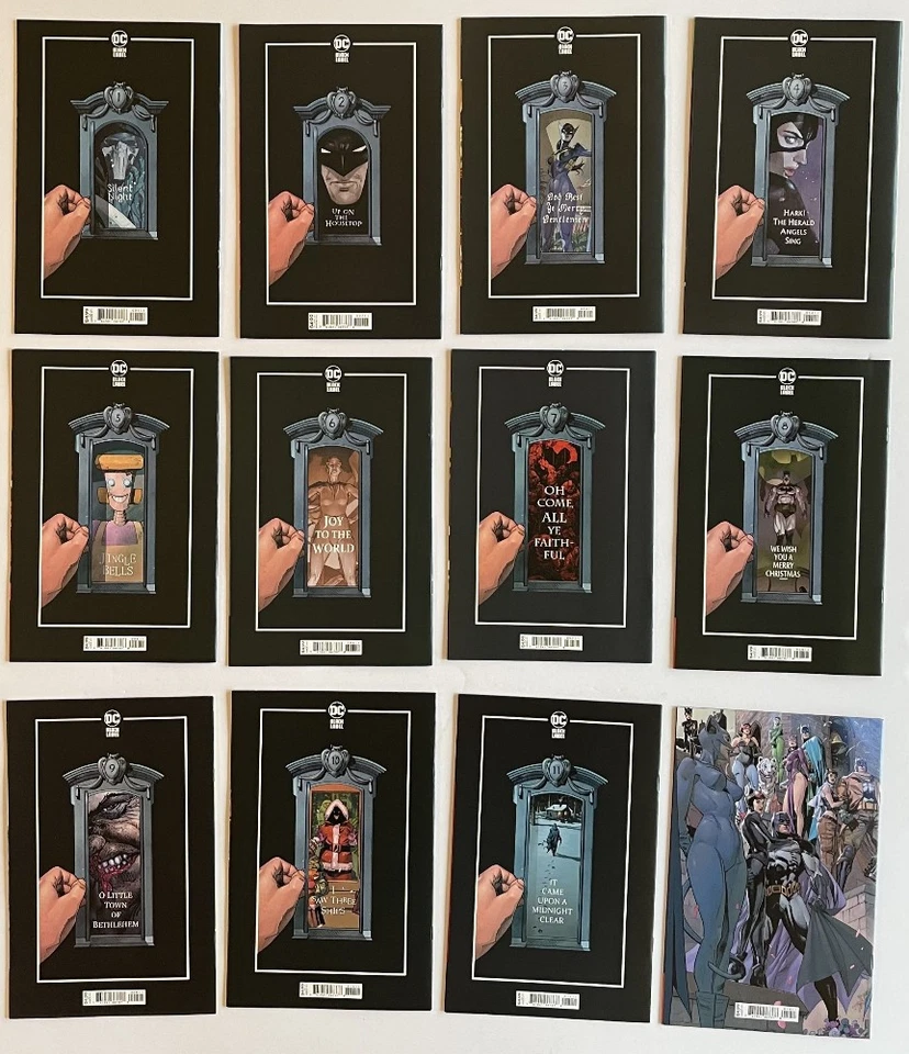 ПОЛНЫЙ НАБОР КОМИКСОВ DC BATMAN/CATWOMAN 1-12 TOM KING 2021 - Изображение 2 из 4