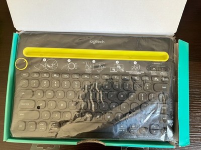 Logitech K480 Bluetooth Multi-Device Wireless Keyboard - Black -Open Box