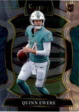 Quinn Ewers 2025 Panini Select Concourse RC #82 Miami Dolphins